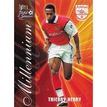 Futera's Arsenal 2000 Fans' Selection: Millennium - Card No. 146, Henry (Thierry