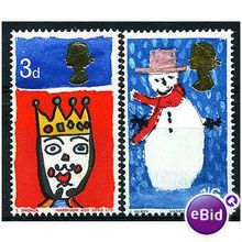 1966 Christmas Set SG713-714 Unmounted-Mint