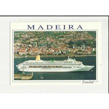 Portugal MADEIRA & P&O Liner ORIANA Postcard by Ribeiro (2709)