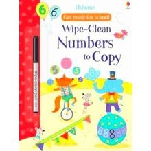 Wipeclean Numbers to Copy Get Ready for School Wipeclean Books 1