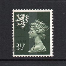 Scotland - 1971-93 - 3½p Olive-Grey (One Centre Phosphor Band) (sg S18) Used