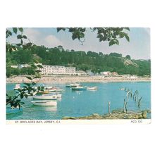 ST. BRELADES BAY, JERSEY, unused vintage postcard. =