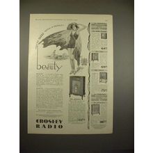1930 Crosley Radio Ad - Arbiter, Buddy, Pal, Mate