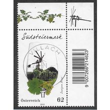 AUT 2013 62c 'WINE REGIONS - SOUTHERN STYRIA FINE USED (EBID56-330)