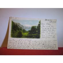 ANSTEY'S COVE, TORQUAY, DEVON antique used postcard 1903 pm =
