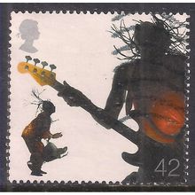 GB 2006 QE2 42p Europa. Sounds of Britain used SG 2668 ( G1315 )