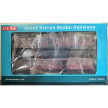 EFE E86001 LSWR 2 Car Gate Stock Set BR Crimson - BNIB