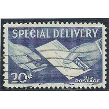 USA 20 cent SPECIAL DELIVERY (E20) 1954 blue used