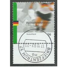 GER 2002 56c 'FOOTBALL WORLD CHAMPIONS 'FINE USED (EBID49-470)