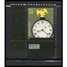 3757 10c American Clock Fine MNH P#S LL P1111 KA8987