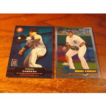 2011 Topps , 2-Cards, Inserts, MIGUEL CABRERA, Tigers