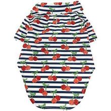 Hawaiian Camp Shirt - Cherry Stripe X-Small
