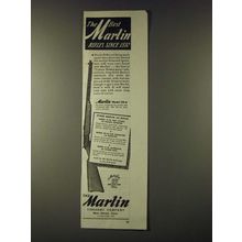 1945 Marlin Model 39-A Rifle Ad - The best Marlin rifles since 1870