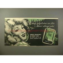 1947 Sierra Pine Soap Ad - Henry Clive, Complexions!!