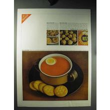 1964 Nabisco Ritz Crackers Ad - Spread the Ritz