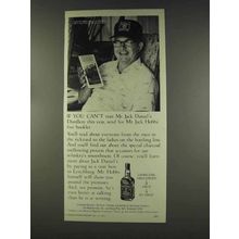 1977 Jack Daniel's Whiskey Ad - If You Can't Visit