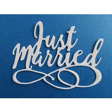 6 x Tonic Die Cuts Just Married