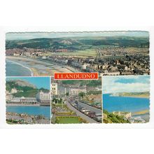 Multiview of Llandudno Postcard W824