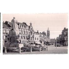 LENS, FRANCE used vintage postcard RP not posted =