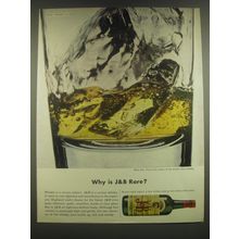 1965 J&B Scotch Ad - Why is J&B Rare?