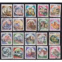 ITALIEN ITALY [Lot] 01 ( O/used ) Burgen reiclich, sauber!