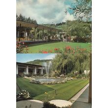 Jersey The Pottery Centre Gorey Gardens 2x Postcard