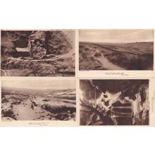 Haworth Bridge Falls Charlotte Bronte 4x Antique Aerial Yorkshire Postcard s