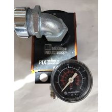 MOORE PIX/3-15PSIG/4-20MA/12-42DC/-GA1 PRESSURE CURRENT TRANSMITTER,PIX,DA