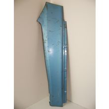 1968 DODGE SUPERBEE 2D POST PS INSIDE REAR QUARTER METAL PANEL OEM #2840706