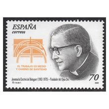 Spain 2000 [SLL] Josemaría Escrivá de Balaguer (MNH)