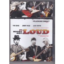 The Edge /Jimmy Page / Jack White : It Might Get Loud. DVD.