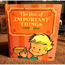 Tell-A-Tale Series The Box Of Important Thing By Ann Hellie 1968 Great Shape