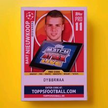 Match Attax Champions League 17/18 Pro 11 Code Bart Nieuwkoop (Feyenoord)