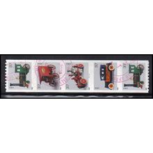 Used 3638-3641 37c Toys Very Fine PNC B11111/5 PA4374