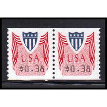 CVP32 38c Shield Very Fine MNH Pair PA5009