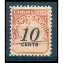 Used J97 10c Postage Due Fine WA1527