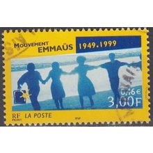 France 1999 Michel 3423 O Cote (2008) 1.00 € 50 Ans Mouvement Emmaüs Cachet rond
