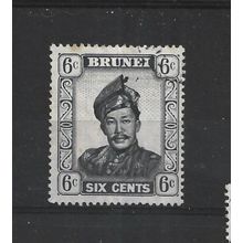 Brunei.SG104 6c Sultan Omar Ali Saifuddin.Fine Used.Aug25g
