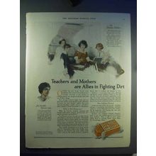 1923 Lifebuoy Soap Ad - Allies in Fighting Dirt