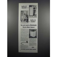 1950 Frigidaire Electric Water Heater Ad - Look At It