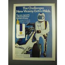 1974 Viceroy Extra Milds Cigarettes Ad - Challenger