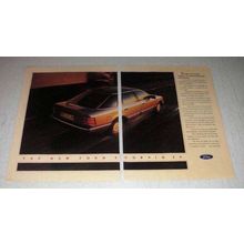 1987 Ford Scorpio 2.9 Car Ad - Spend Less Time