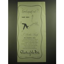 1946 Charles of the Ritz Feather Touch Sensitive Skin Cleaner Ad