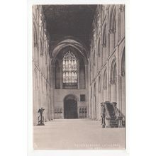 The Nave Peterborough Cathedral Postcard Publisher T L Barrett