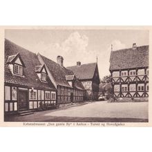 Kobstadmuseet Den Gamle Aarhus Denmark Old Postcard