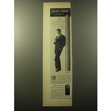 1960 Gold Label Jaguar 70 Cigar Advertisement