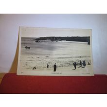 CULLERCOATS BAY Northumberland used vintage postcard RP by H Bakker 1957 pm =