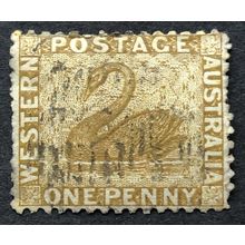 AUSTRALIAN STATES..-western australia SG 052 USED 1d