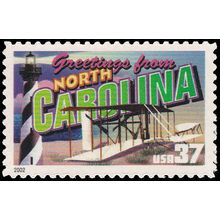 3728 37c North Carolina Fine MNH V2822