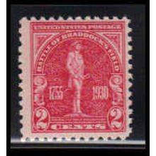 688 2c Battle of Braddock Fine MNH O2665